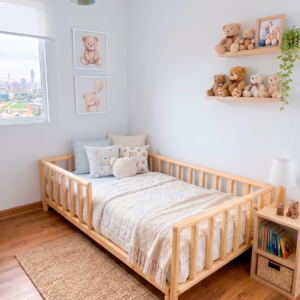 Cama Montessori Corral Natural - Camas para Niños - Montessori