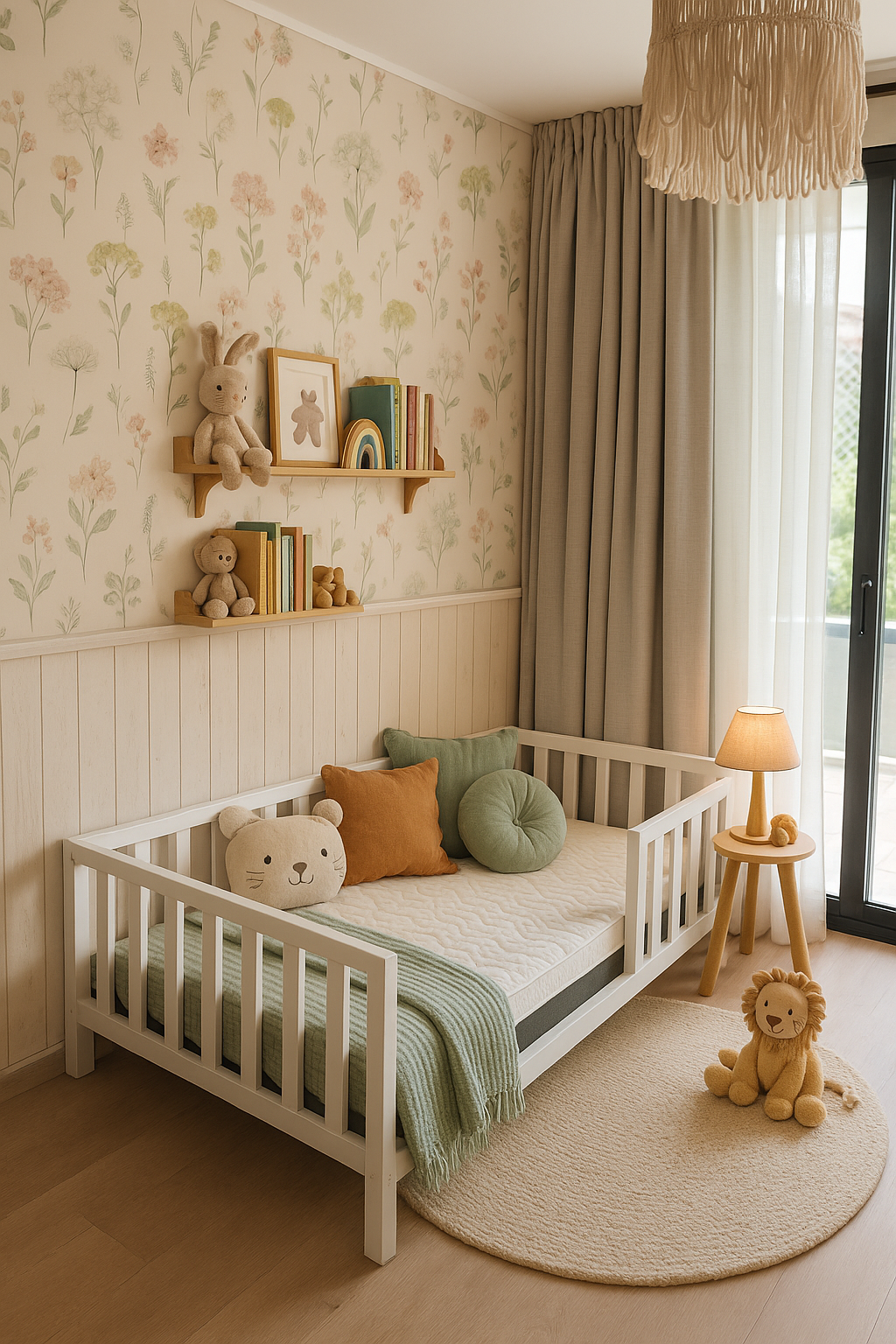 Cama Montessori Corral Blanca - Camas para Niños - Montessori