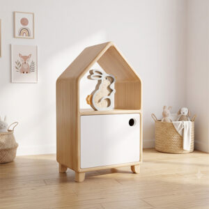 Velador Infantil Casita de Madera Montessori - Muebles para Niños